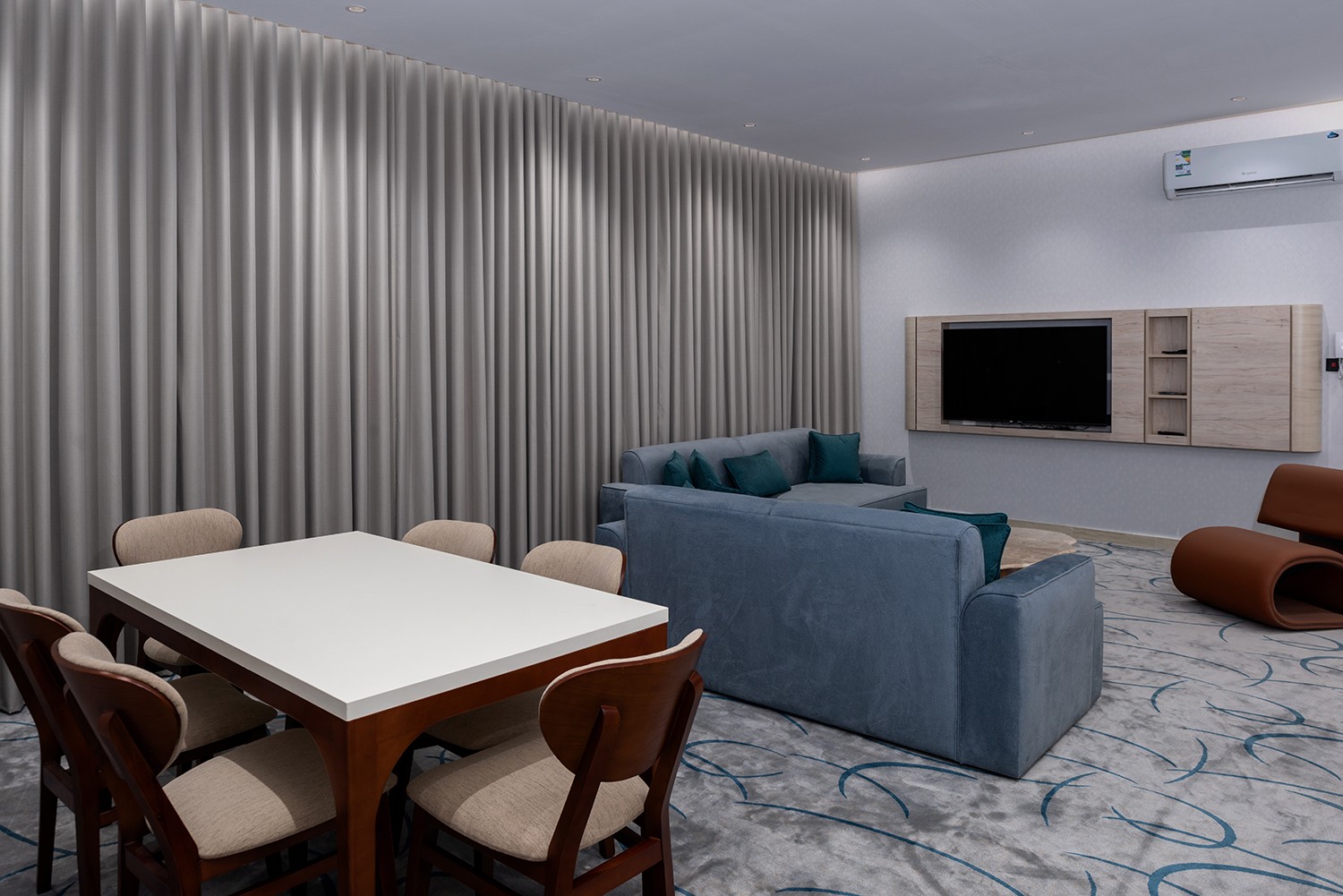 شقة ٣ غرف حمامين