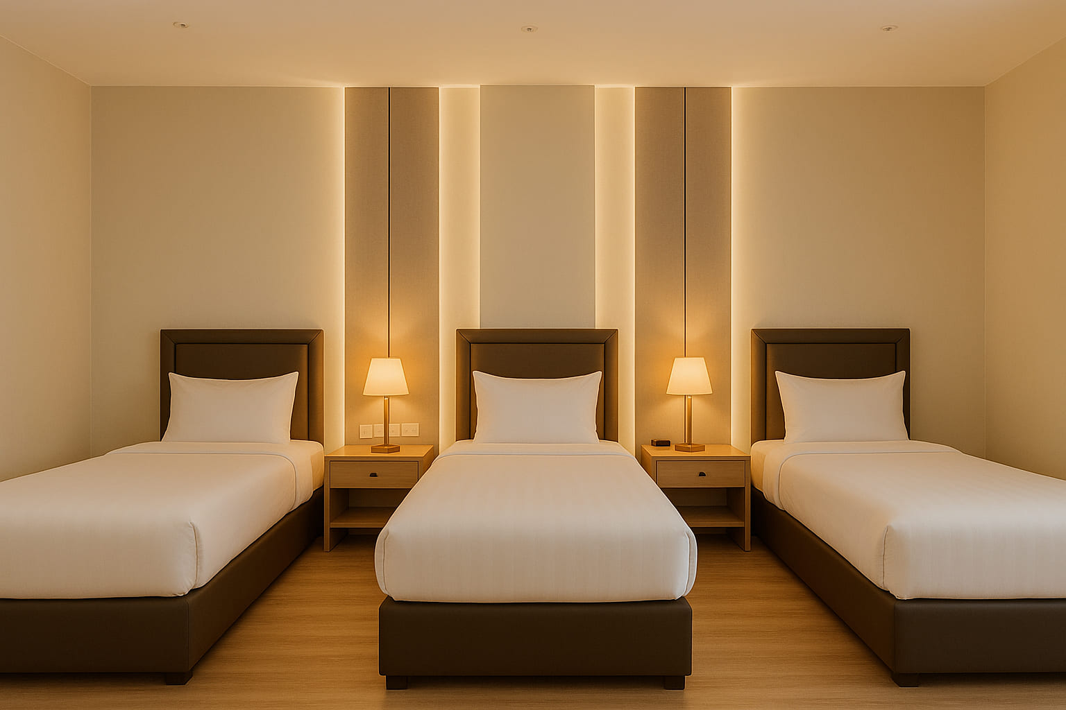 غرفة ثلاثية